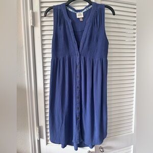 Knox Rose size Small blue periwinkle sleeveless sundress